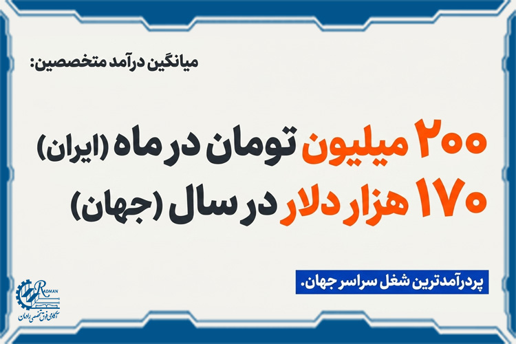 بازار کار و درآمد متخصصین هوش مصنوعی
